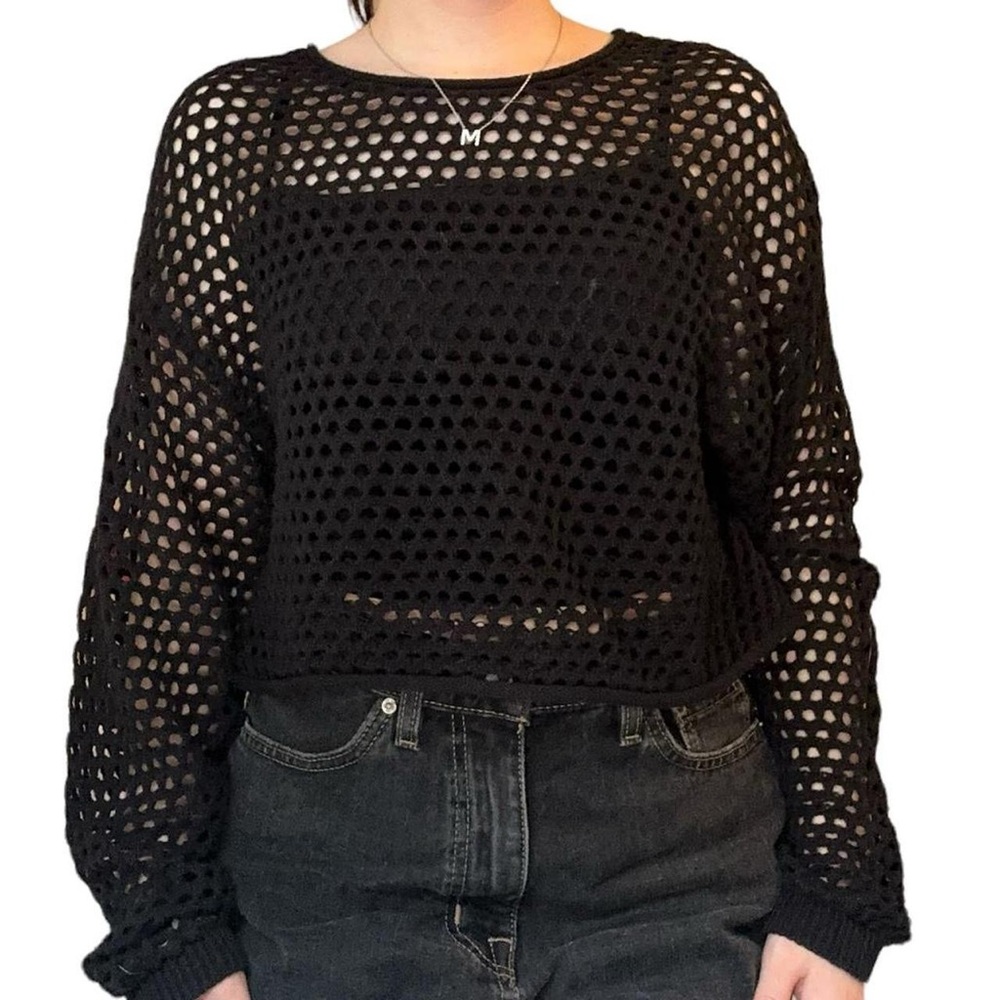 Garage Open-Knit Sweater